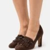 Anna Field LEATHER - Pumps - Dark Brown -Anna Field 12fe25a0fc0a4c93a6da1445cc1c50c8