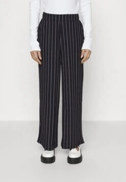 Anna Field Stoffhose - Dark Blue/brown/white -Anna Field 4d94ea4560c144d68fe37ea6a5c24ebd