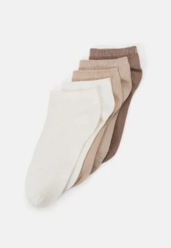 Anna Field SOFT RIBBED SNEAKER SOCKS 5PACK - Socken - Beige -Anna Field 50aa58a00a924ffb99a4669a321ad97e 2