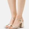 Anna Field LEATHER - High Heel Sandalette - Gold -Anna Field 50e5d2e0525a46a89c34402f6cbbbeec