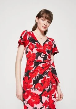 Anna Field Freizeitkleid - Red/pink -Anna Field 6033e0872d5e4507bfbc2bb3183cb212