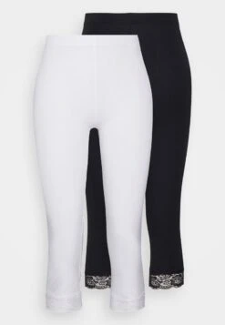 Anna Field 2 PACK - Leggings - Hosen - Black/white 12 Anna Field 2 PACK - Leggings - Hosen - Black/white -Anna Field 62036e537fb2444f9422916d00cc64f0 1