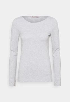 Anna Field 2 PACK - Langarmshirt - Black/mottled Grey -Anna Field 84dc9a669e2f49ca8b2bd76509bb5bb1