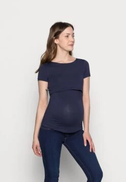 NURSING 2er PACK - Basic T-shirt - T-Shirt Basic - Dark Blue/black 11 NURSING 2er PACK - Basic T-shirt - T-Shirt Basic - Dark Blue/black -Anna Field 90db45d47135443888b04682c998e36f
