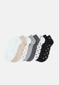 Anna Field 8 PACK - Socken - White/grey -Anna Field 951c24ecd57547489555d85a2a8be112 1