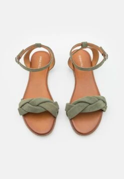 Anna Field LEATHER - Riemensandalette - Khaki -Anna Field 9a88df08c5874fc2bfff3b2e487eff3d