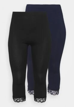 2 PACK - Leggings - Hosen - Black/dark Blue -Anna Field a3ae61bd7b83442d91af6ba5e310d344 1