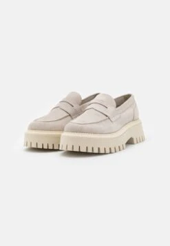 Anna Field LEATHER - Slipper - Beige -Anna Field ad535eb456a54ba3b99d0ab43f95ebda