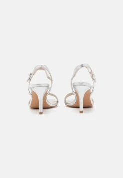 Anna Field LEATHER - Riemensandalette - Silver -Anna Field c2510c3760e947feae6fef9ff6522a10
