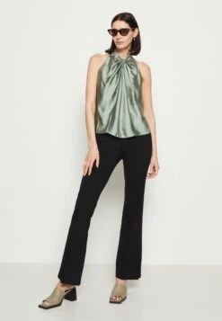 Anna Field Top - Light Green -Anna Field c9c57f1b09024eeda9f87855d0413b29