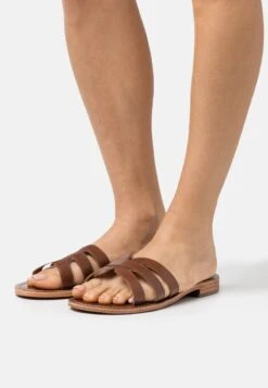 Anna Field LEATHER - Pantolette Flach - Brown