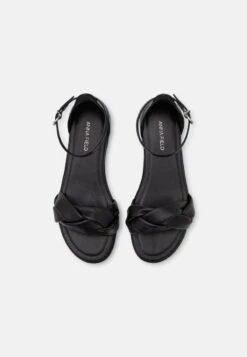 LEATHER - Riemensandalette - Black -Anna Field d5dae6fe44eb4451a6fc8381e9679cc1