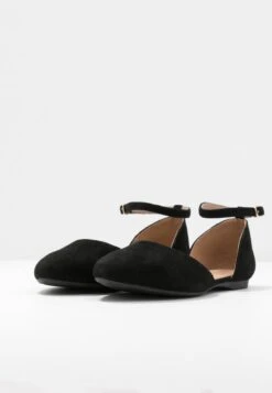 LEATHER - Riemchenballerina - Black -Anna Field d8797868654e4667a88071fb9495f372