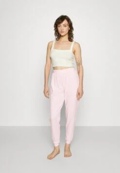 Anna Field 2 PACK - Nachtwäsche Hose - Black/white