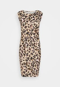 Anna Field Jerseykleid - Black/beige/multi-coloured -Anna Field e15b7983e2ac42ae802b75493b63c6b8