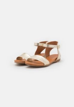Anna Field LEATHER - Riemensandalette - Gold-coloured -Anna Field e20c6c8bc628404b83be758b75422b71
