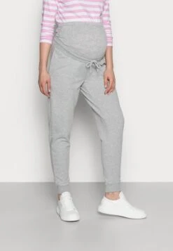 SLIM FIT JOGGERS - OVERBUMP - Jogginghose - Light Grey