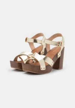 Anna Field Clogs - Gold -Anna Field ff41231fdd49444ba2f8376bb6e84763